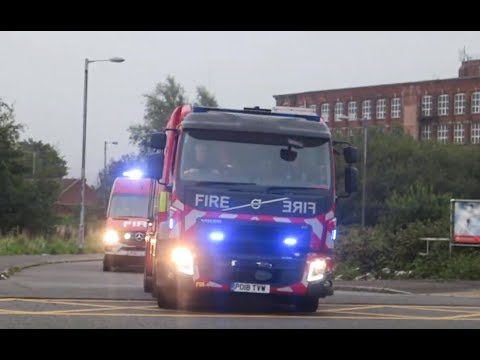 Ashton's Technical Response Unit Turnout - Greater Manchester Fire And Rescue Service