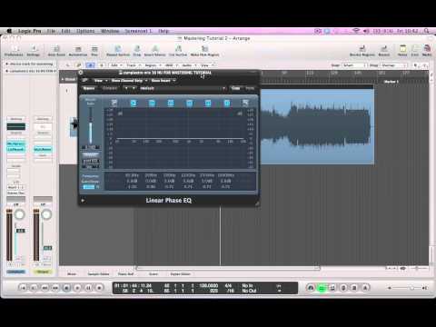 Logic Pro 9 Tutorial - Mastering in Logic [ProducerPack.com]