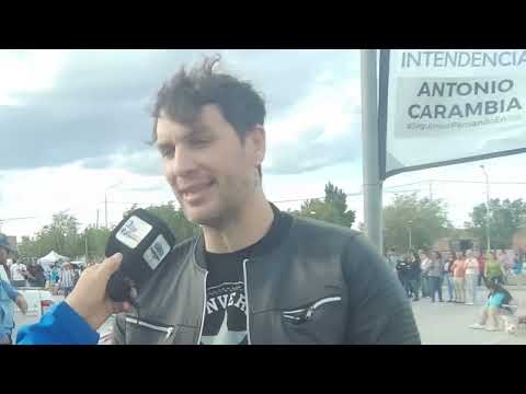 Federico  Baima  aniversario  fm Chalten 2025