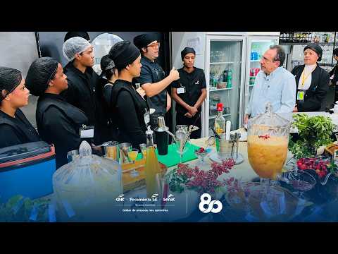 Vídeo: Alunos de Bartender do Senac SE transformam insumos regionais em coquetelaria sustentável