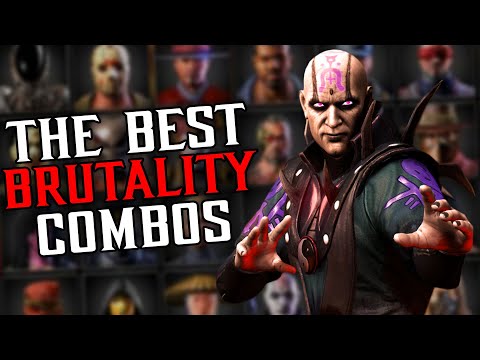 EVERY Characters BEST BRUTALITY COMBO in Mortal Kombat X!