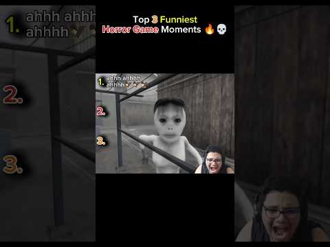 Top 3 Funniest Horror Game Moments 🔥💀 (THE FIRST ONE SCREAM LIKE A 🦅)
