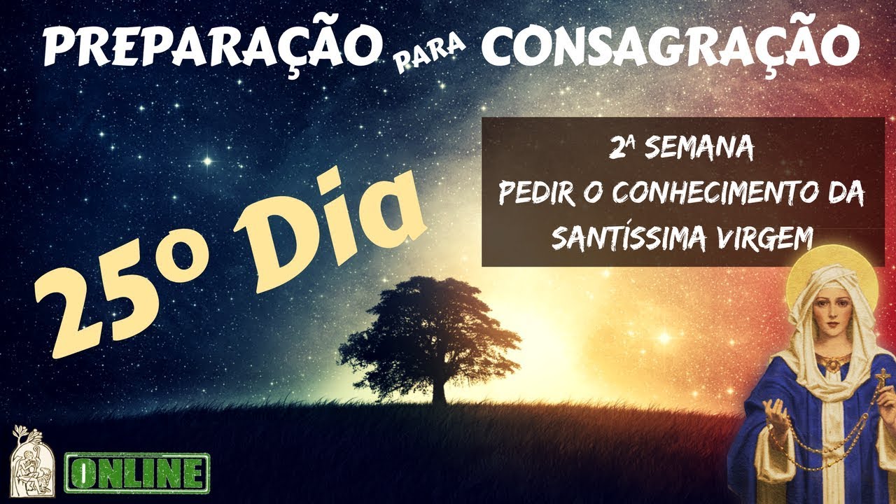 25º Dia - Preparação para Consagração a Jesus por Maria | Via Teofilus