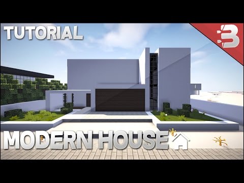 Ultimate Modern House Build Tutorial - Minecraft