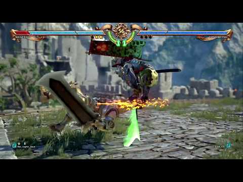 SoulCalibur VI - Silent Joel (Siegfried) vs Foot (Yoshimitsu) [SCVI Network Test]