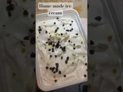 Home made ice cream 🤤 😋 #icecream #cake #sweetcupcake #musicanddance #2025 #cupcake