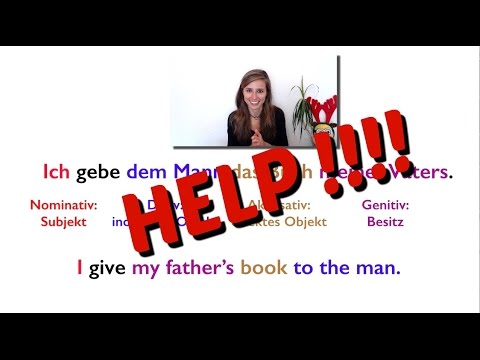 Understand the GERMAN CASES - Accusative, Dative, Nominative, Genitive