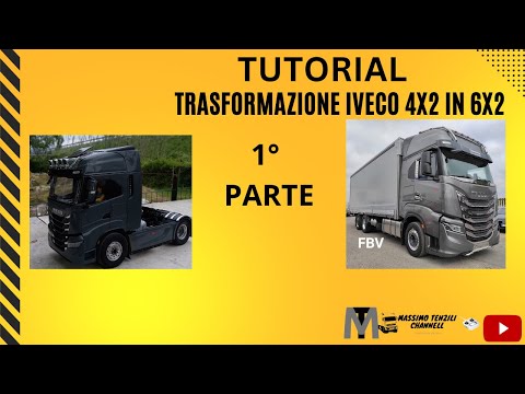 Importante Trasformazione: Da Trattore 2 Assi a Motrice 3 Assi - Iveco S-Way 6x2