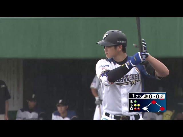【1回裏】ファイターズ 初回にチャンス!! 2死1・2塁でバッター大谷!! その結果は… 2014/8/5 F-Bs