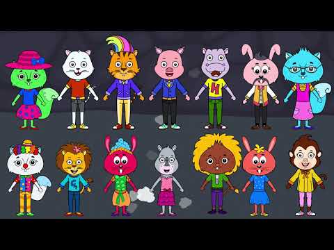 Tizi Animal Town - House Games Video