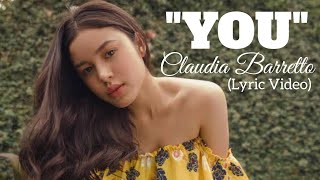 YOU - Claudia Barretto (Lyric)