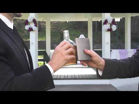 A Groomsmen's Best Friend: the Vargo Titanium Funnel Flask