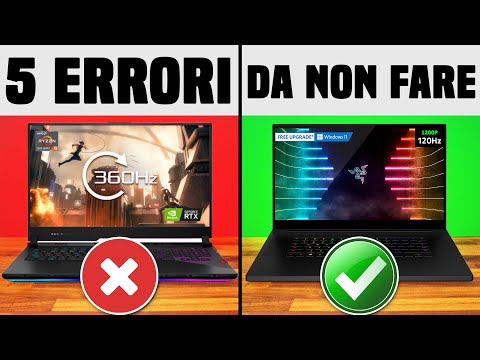 5 MISTAKES TO AVOID when buying a LAPTOP