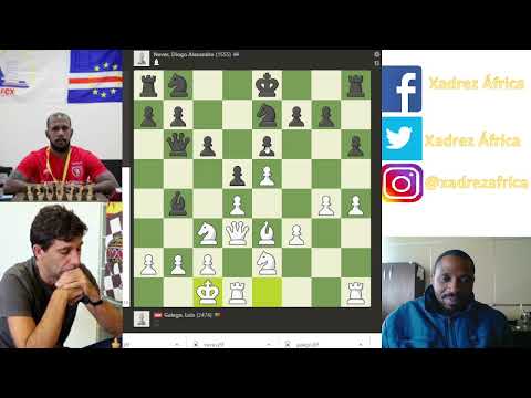 GM Luis Galego destruindo no Cabo Verde Open vs. GM  Luis Galego vs. Diogo Alexandre Neves