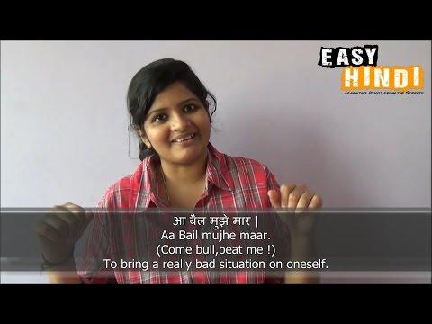 10 Hindi idioms involving animals - Easy Hindi Basic Phrases (9)