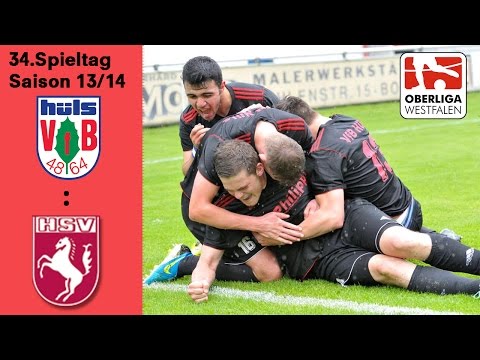 VfB Hüls - Hammer SpVgg (08.06.2014, 34.Spieltag Oberliga Westfalen Saison 2013/14)
