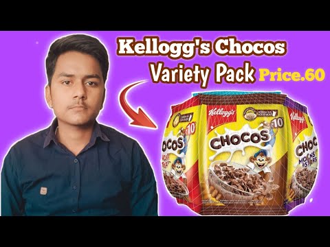 Kellogg's Chocos Variety Pack ( Price - 60 )