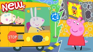 Peppa Pig Tales 🚌 The NEW School Bus! 🫧 BRAN