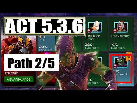 Act 5.3.6 Path 2/5 - Marvel Contest of Champions
