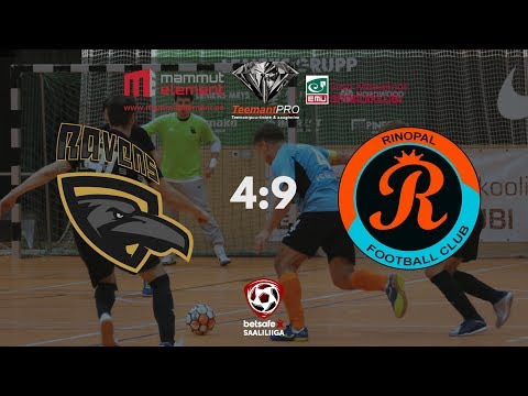 Betsafe Saaliliiga IV voor: Tartu Ravens vs Viimsi FC Rinopal 4:9 (3:3)