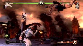 Mortal Kombat 9 - How to beat Shao Kahn with Raiden (Very Easy Way)
