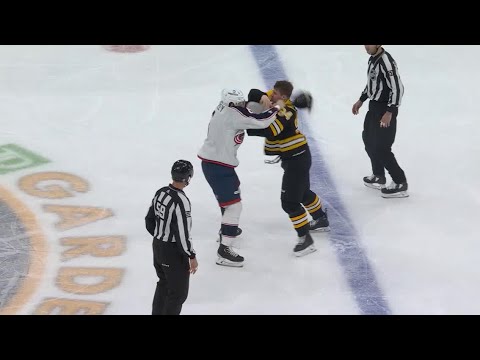 NHL Fight | Jakub Lauko vs Billy Sweezey (COL) | 3/30/23