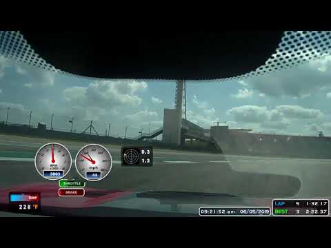 NASA TT1 track record at COTA