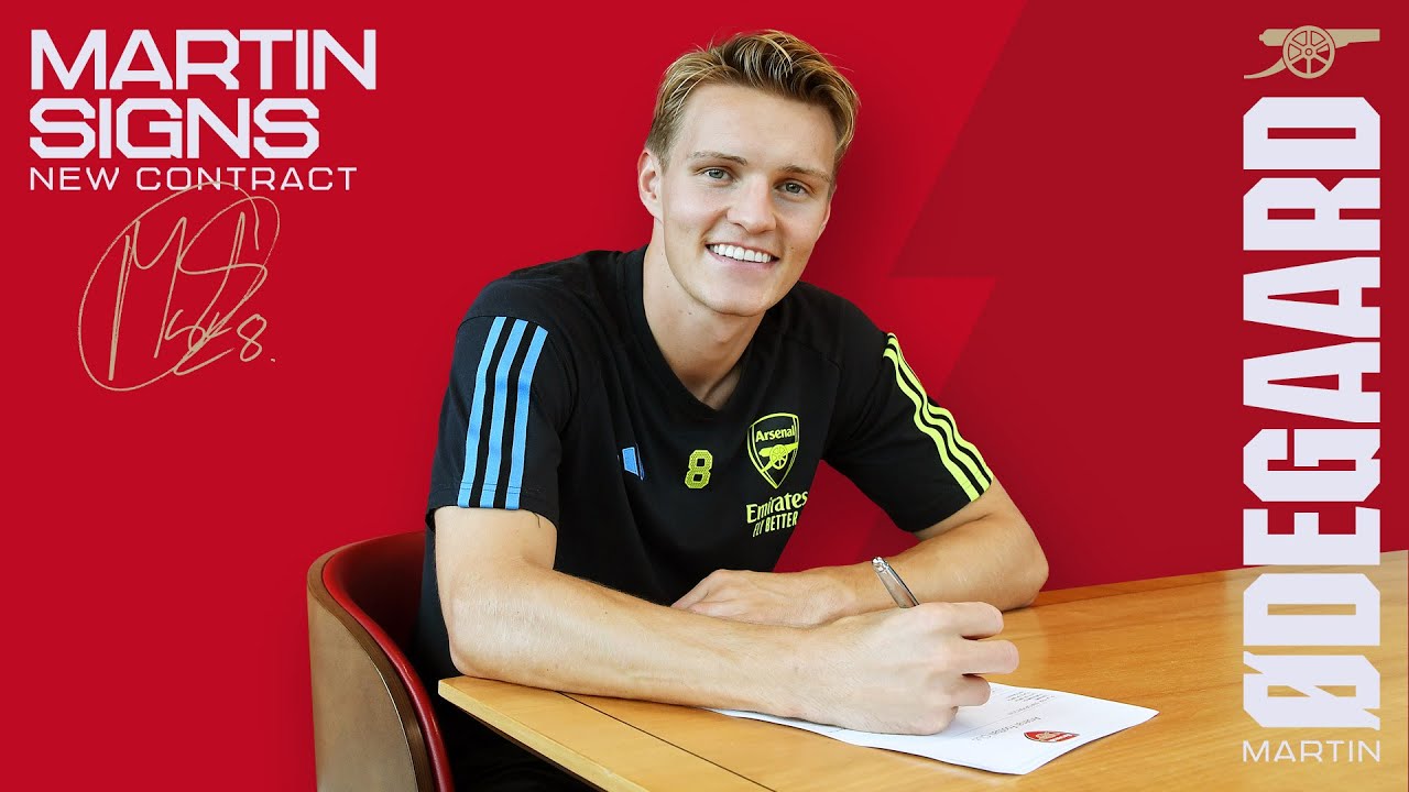 A PLACE WHERE I BELØNG | Martin Ødegaard signs new Arsenal contract