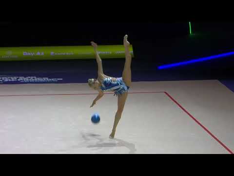 European Championship Baku 2019   Kseniya Moustafaeva Ball Qualification