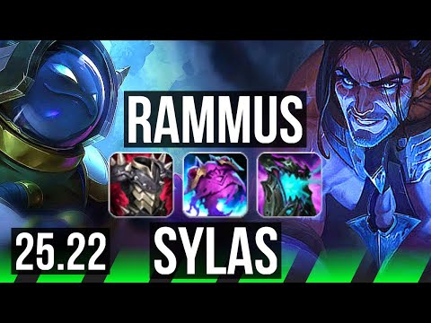 RAMMUS vs SYLAS (JGL) | EUW Master | 25.22