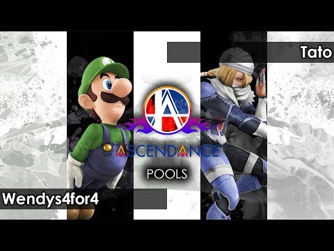 Smash 4: Wendys4for4 (Luigi) V Tato (Sheik/Kirby) - Ascendance 69 Tournament SSB4