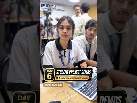 Empowering Safety Through Innovation | Suraksha SOS Ring Project Demo | Innovation Workshop Day 6 ?