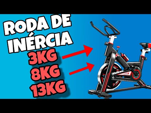 Bicicleta ergom&eacute;trica Spinning, RODA DE IN&Eacute;RCIA, QUAL O PESO IDEIAL?