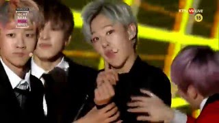 SEVENTEEN 세븐틴   Rock + Adore U  Seoul Music Awards 2016