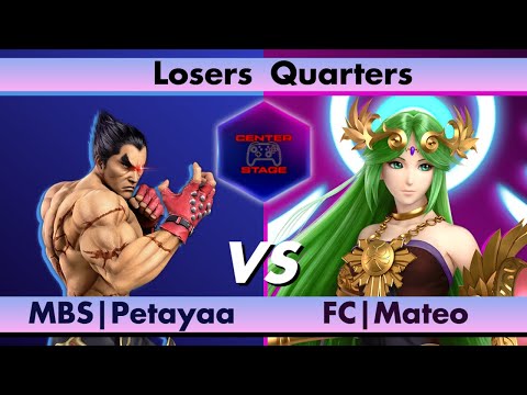 Center Stage #8 - MBS Petayaa (Kazuya) vs FC Mateo (Palutena) - Smash Ultimate SSBU