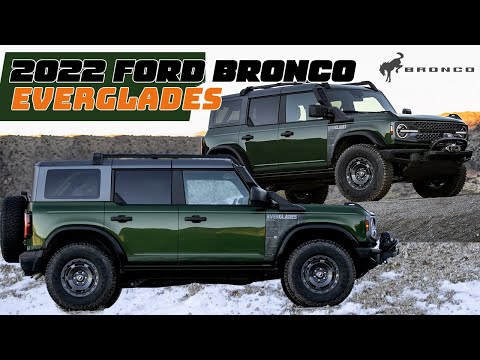 2022 Ford Bronco Everglades Gets Tough With A 10,000 Pound Winch And Snorkel For $53,000