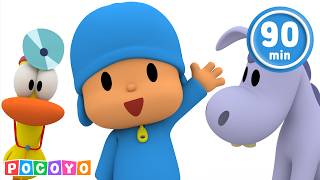 Pocoyo’s Safari Adventure 🦁 Donkeys, Lions + More! | Animal Songs for Kids | Pocoyo English Songs