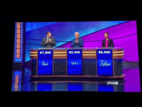 Double Jeopardy, Paul Trifiletti Day 2 - 2nd Daily Double (3/5/20)