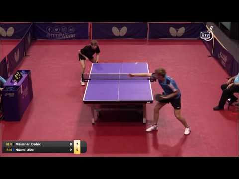Cedric Meissner (GER) vs Alex Naumi (FIN) | U21 R64 | 2020 ITTF Portugal Open