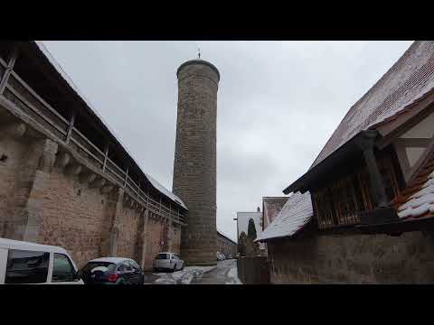 Rothenburg ob der Tauber, dezembro de 2021, parte 1