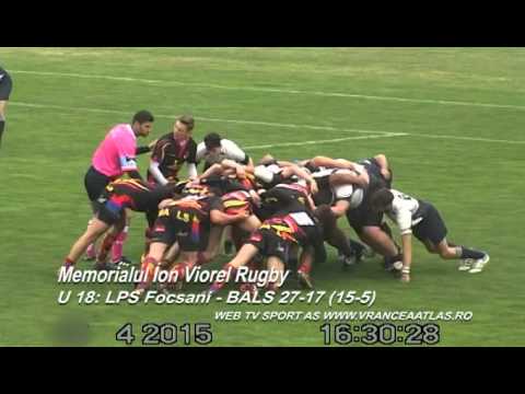 Sport As Memorialul Ion Viorel Rugby  - U 18: LPS Focşani  BALS 27-17 (15-5)