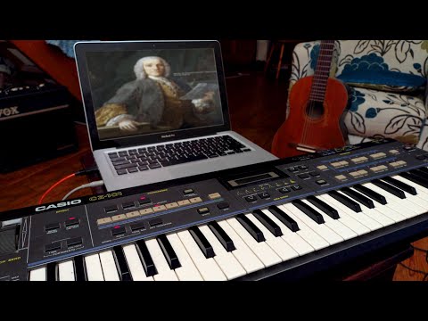 Scarlatti Sonata in D minor K.1 for Synth - Casio CZ101 Multimbral mode.