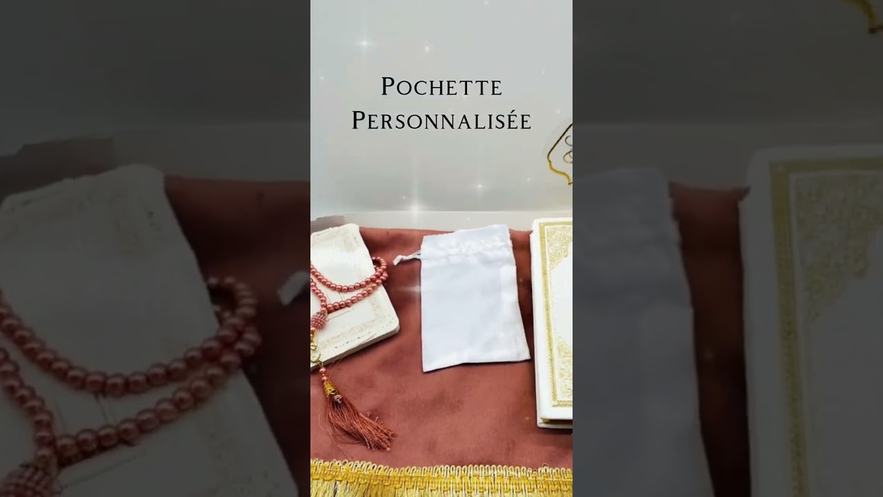 Quel cadeau offrir à un musulman COFFRET TAPIS DE PRIERE -  SAM CREATION COLLECTIONS