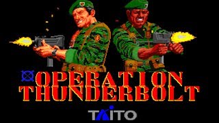 Operation Thunderbolt - Classic Arcade Light-Gun Game (Taito 1988)