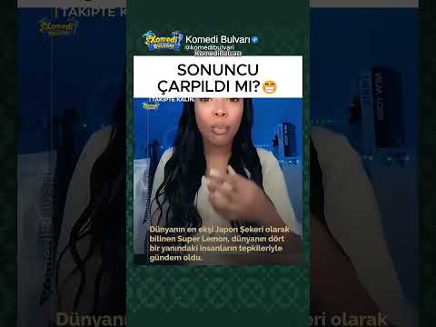 DÜNYANIN EN EKŞİ JAPON ŞEKERİNİ GÖRDÜNÜZ MÜ😂 #shorts #komikyorumlar
