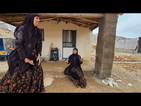 A wife and two children...a difficult life