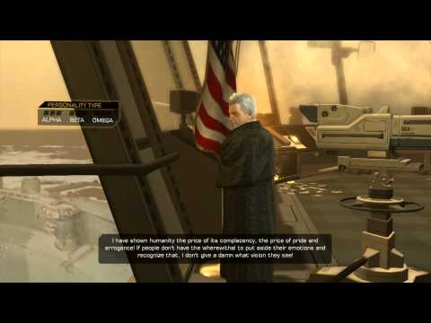 Deus Ex: Human Revolution DC - Shutting Down Darrow's Signal: Hugh Darrow "INever Wanted This" Chat