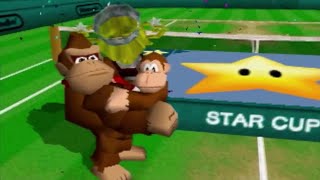 Mario Tennis (N64) Donkey Kong Jr. Star Cup [ALL THE MARIOS 734.3]