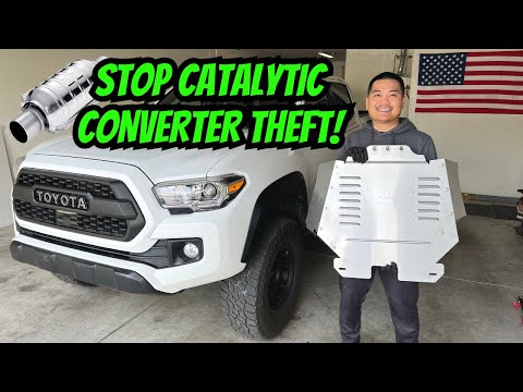 Protect Your Vehicle And Catalytic Converters! How To Install MillerCat Cat Shield on Toyota Tacoma