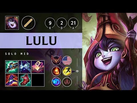 Lulu Mid vs Yone: Unstoppable - NA Grandmaster Patch 14.18